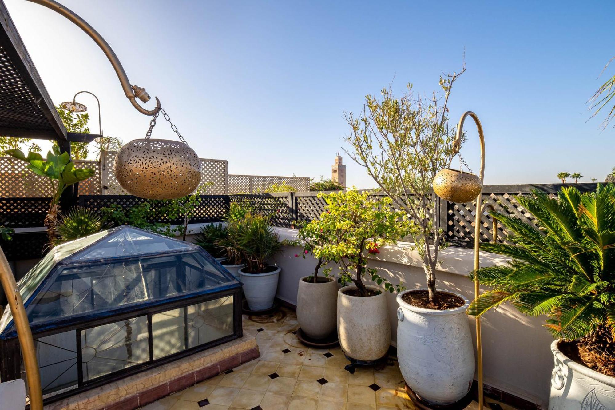 Riad La Croix Berbere Deluxe Marrakesh Exterior photo
