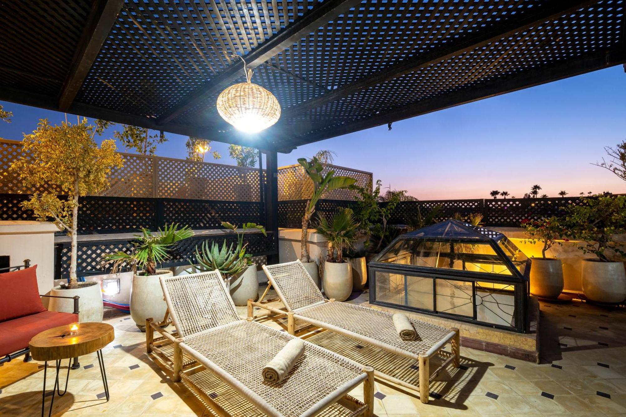 Riad La Croix Berbere Deluxe Marrakesh Exterior photo